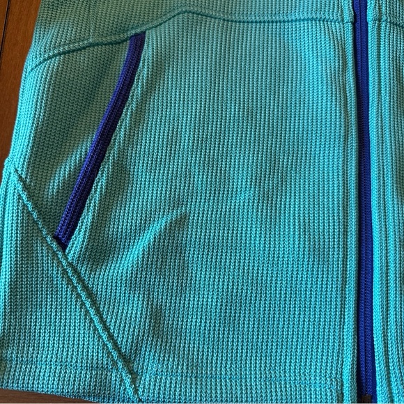 Spyder Girl's Endure Stryke Full Zip Jacket XL 18 Baltic Blue Pockets Polyester - Picture 9 of 13